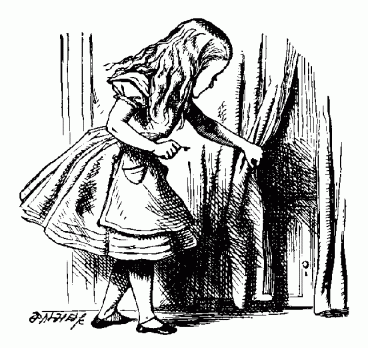 Illustration von Sir John Tenniel: Alice in Wonderland (Lewis Carrol, 1865)