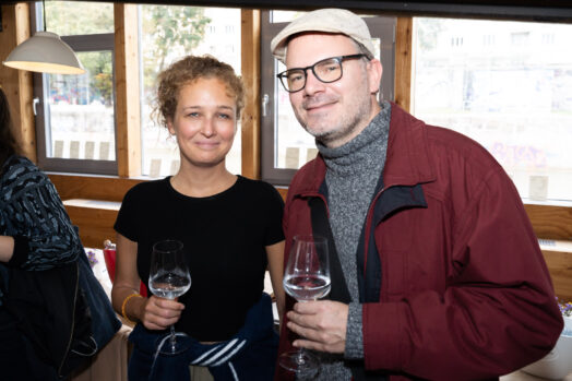 Anna Ladinig (IFFI) und Florian Widegger (Metro Kinokulturhaus)