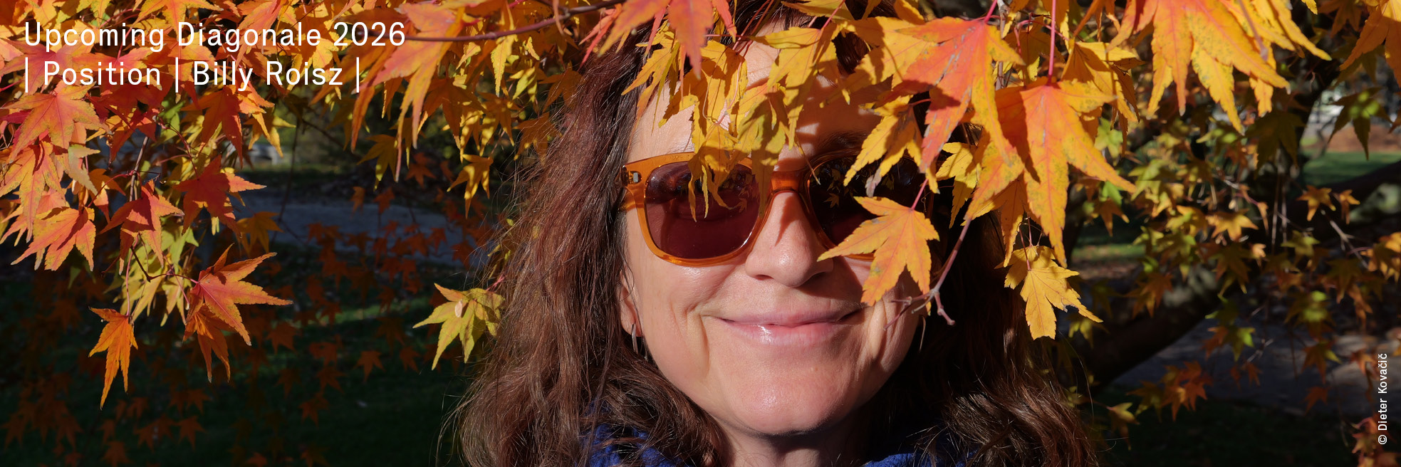 Billy Roisz with sunglasses