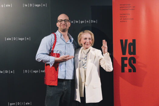 Liliana Nelska (VdFS) mit Johannes Hoss © Harald Wawrzyniak